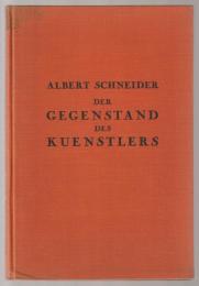 Der Gegenstand des Kuenstlers