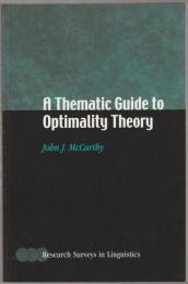A thematic guide to optimality theory.