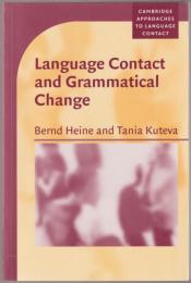 Language contact and grammatical change.