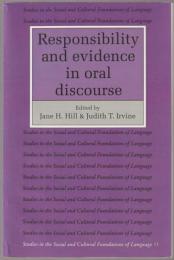 Responsibility and evidence in oral discourse.