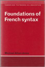 Foundations of French syntax