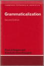 Grammaticalization.