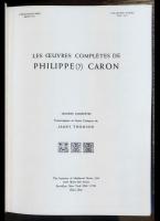 Les œuvres complètes de Philippe Caron.　楽譜