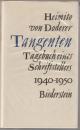 Tangenten : tagebuch eines schriftstellers, 1940-1950.