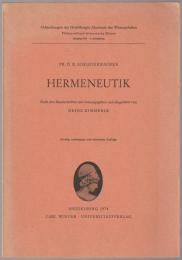 Hermeneutik.