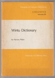 Wintu dictionary