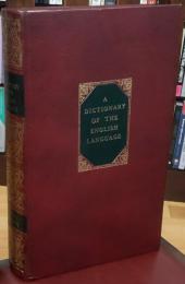 A dictionary of the English language