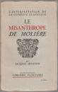 Le misanthrope de Molière.