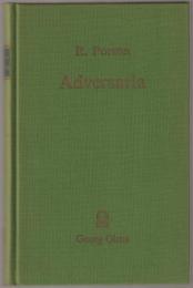 Adversaria : notae et emendationes in poetas Graecos.