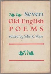 Seven old English poems.