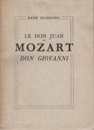 Le Don Juan de Mozart.