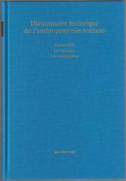 Dictionnaire historique de l'anthroponymie romane Patronymica Romanica (PatRom)