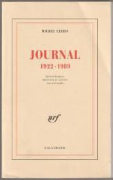 Journal 1922-1989.
