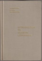 Introduction to modern Lithuanian.