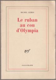Le ruban au cou d'Olympia.