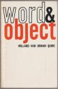 Word and object.