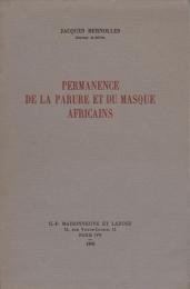 Permanence de la parure et du masque africains