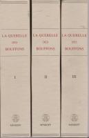 La Querelle des bouffons : texte des pamphlets