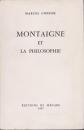 Montaigne et la philosophie