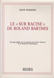 Le "Sur Racine" de Roland Barthes