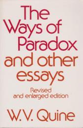 The ways of paradox, and other essays