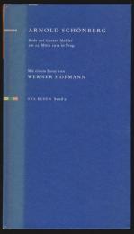 Mahler - Rede am 25. Marz 1912 in Prag