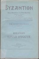 Byzantion : revue internationale des etudes byzantines ; tome xxv-xxvi-xxvii (1955-56-57)