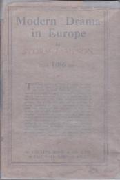 Modern drama in Europe