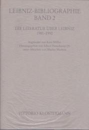 Die Literatur über Leibniz, 1981-1990