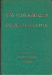 Das Musikalische in der Literatur : ein Überblick von Gottfried von Straßburg bis Brecht