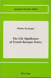 The life significance of French Baroque poetry