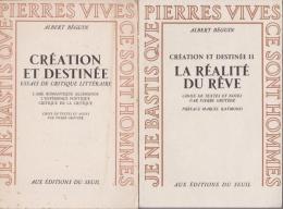 Creation et destinee : essais de critique litteraire/ 1-2