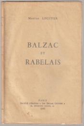 Balzac et Rabelais