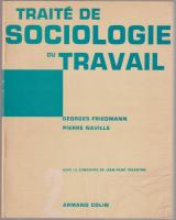 Traité de sociologie du travail