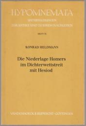 Die Niederlage Homers im Dichterwettstreit mit Hesiod