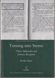 Turning into Sterne : Viktor Shklovskii and literary reception