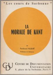 La Morale de Kant.