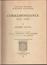 Correspondance, 1521-1524