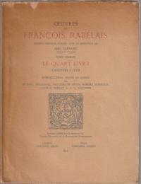 OEuvres de Francois Rabelais 