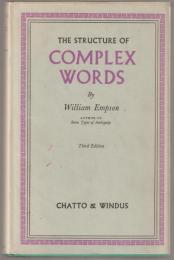 The structure of complex words
