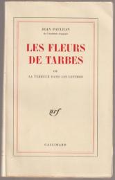 Les fleurs de Tarbes, ou, la Terreur dans les Lettres.
