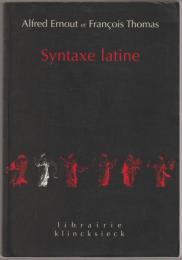 Syntaxe latine.
