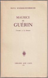 Maurice de Guérin : l'errance et la demeure