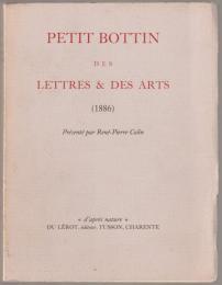 Petit Bottin des lettres & des arts : (1886)