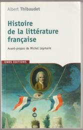 Histoire de la littérature française.
