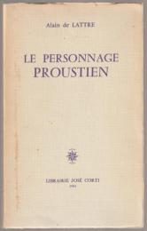 Le personnage proustien