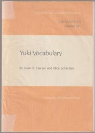 Yuki vocabulary