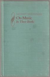 On music, in three books