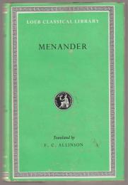 Menander : the principal fragments.