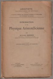 Introduction a la physique Aristotélicienne